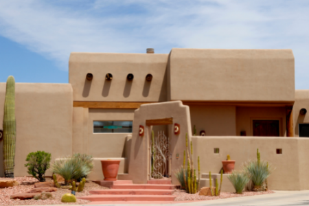 an Adobe home