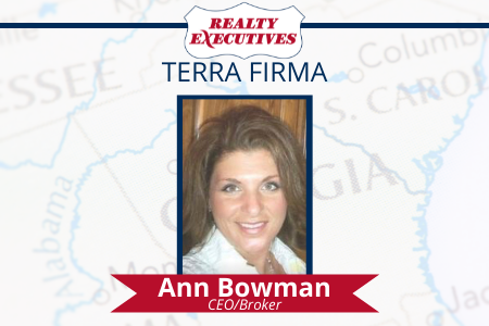 Broker of Realty Executives Terra Firma, Ann Bowman.