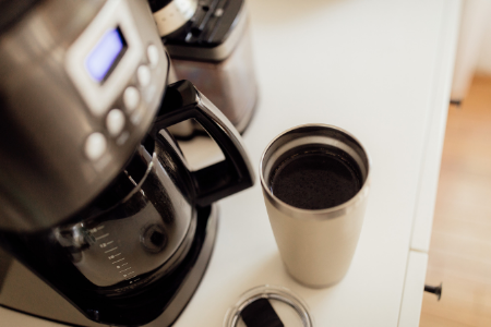 A coffee maker is a must have for any kitchen.