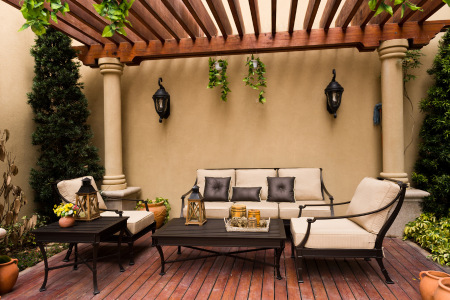 Add small touches and personality to refresh your outdoor space.