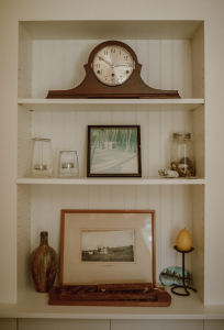 Built in shelving is a vintage home feature experiencing a comeback.