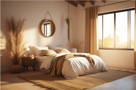 Adding natural materials to your decor is an easy elegant fall interior design idea.